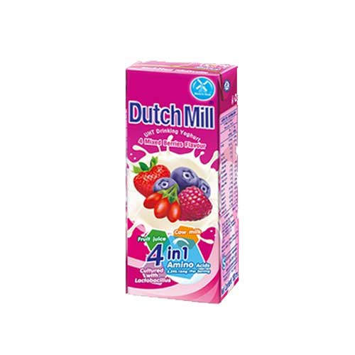 Dutch Mill Juotava Jogurtti Marjasekoitus