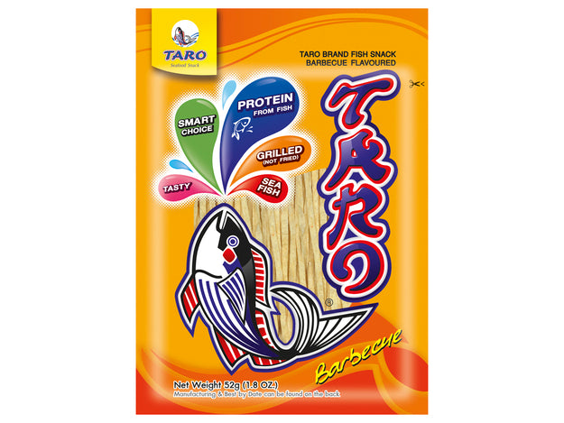 Taro BBQ Fish Snack.