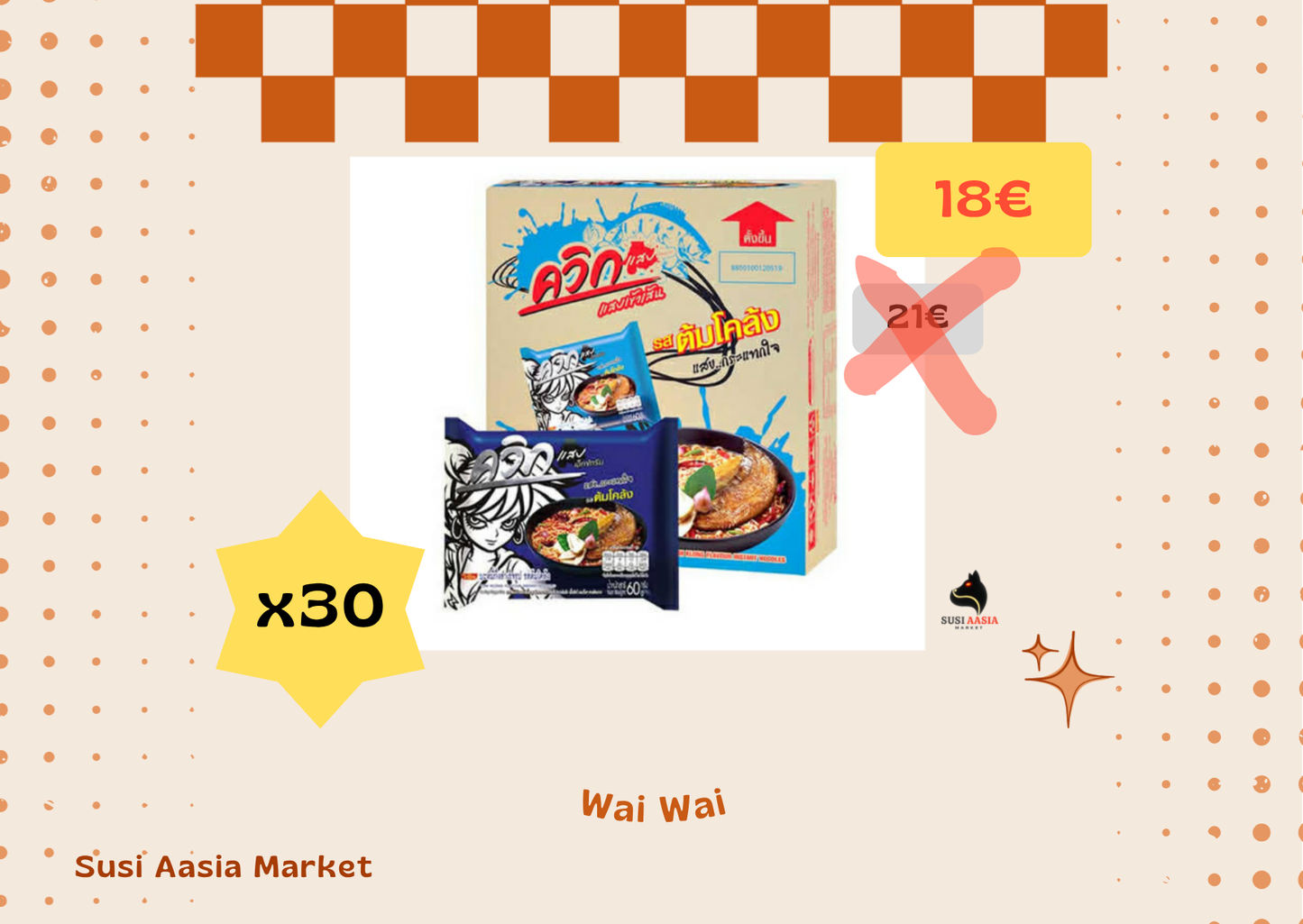 WaiWai TomKlong Set X30