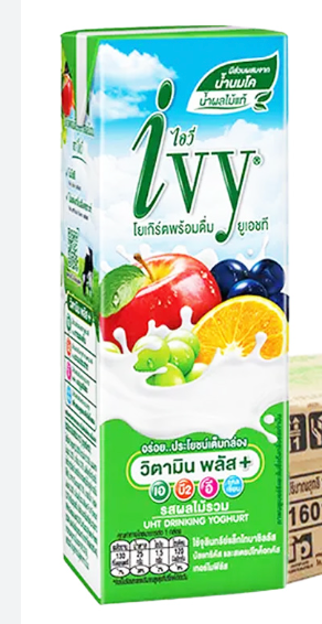 IVY Drinking Yogurt Mixed Fruits นมเปรี้ยวไอวี่ รสผลไม้รวม